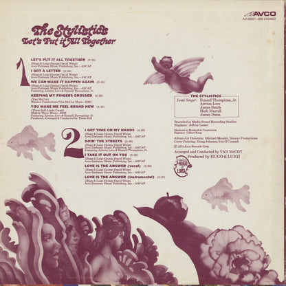 The Stylistics / スタイリスティックス / Let's Put It All Together (AV-69001-698)