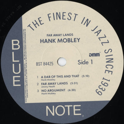 Hank Mobley / Far Away Lands (BST 84425) LP 1985 US Blue Note｜中古LP