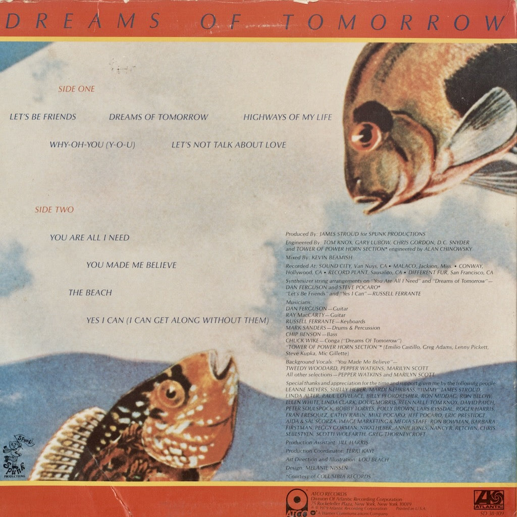 Marilyn Scott / マリリン・スコット / Dreams Of Tomorrow (SD38-109)