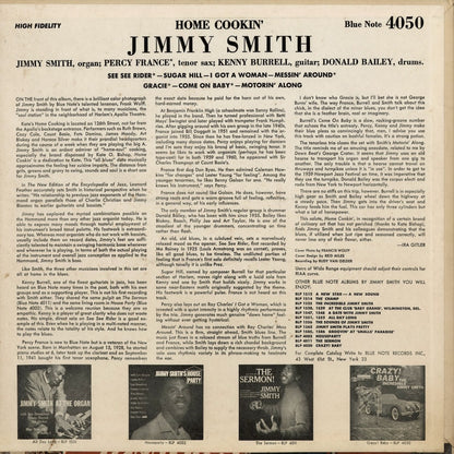 Jimmy Smith - Home Cookin' (BLP 4050) 1964 US Blue Note｜中古LP