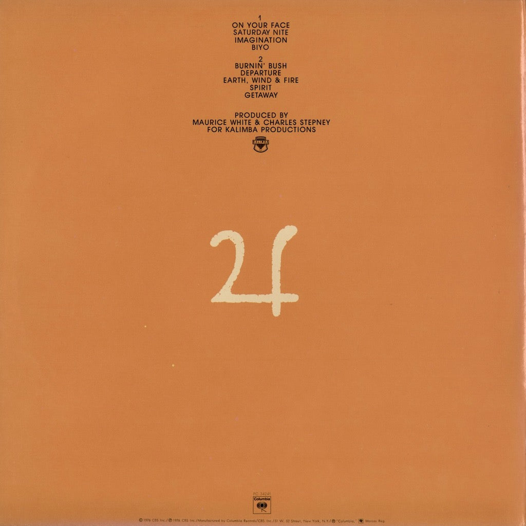 Earth Wind & Fire – Spirit (PC 34241) 1976 US Columbia｜中古LP