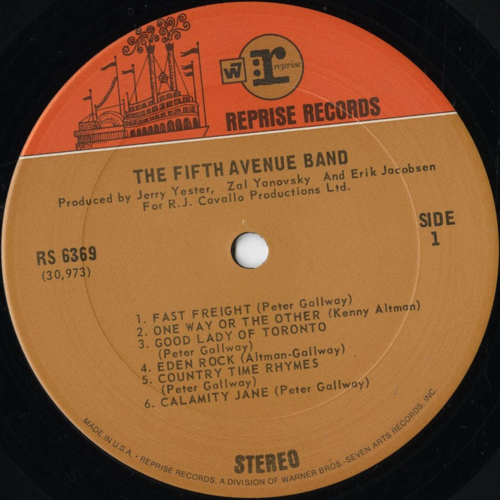 The Fifth Avenue Band / フィフス・アヴェニュー・バンド (1969) (RS 6369)