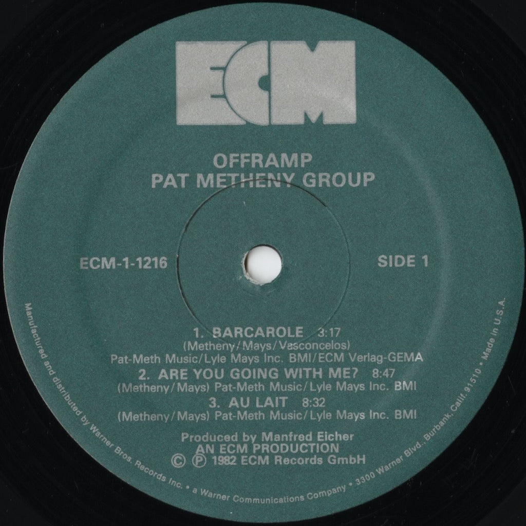 Pat Metheny / Offramp (ECM-1-1216) LP 1982 US ECM｜中古LP