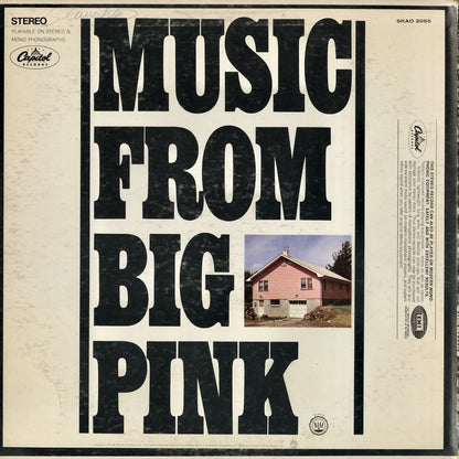 The Band - Music From Big Pink (SKAO 2955) LP 1968 US Capitol｜中古LP