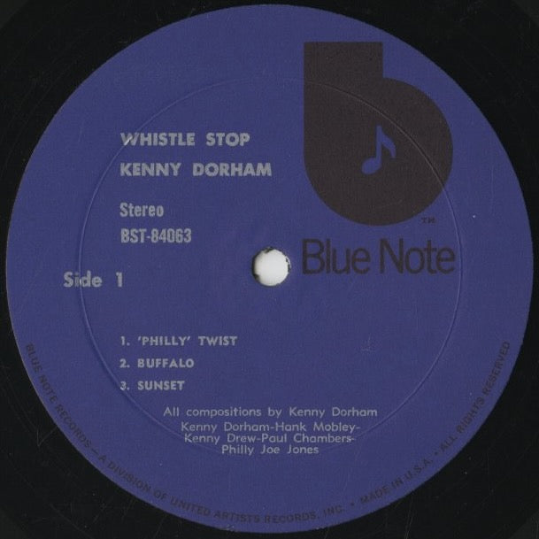 Kenny Dorham / ケニー・ドーハム / Whistle Stop (BST-84063)