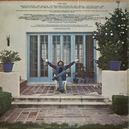 George Duke - Liberated Fantasies (G22835) LP 1976 US MPS / Audiofidelity｜中古LP
