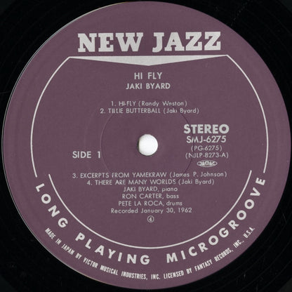 Jaki Byard / ジャッキ・バイアード / Hi-Fly (SMJ-6275)