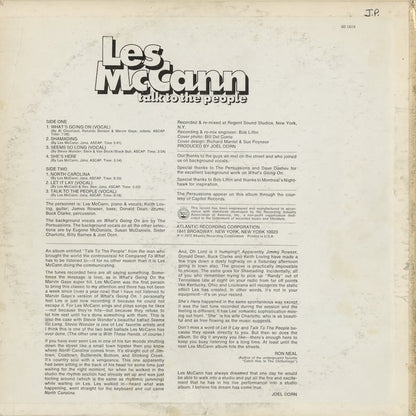 Les McCann - Talk To The People (SD 1619) 1972 US Atlantic｜中古LP