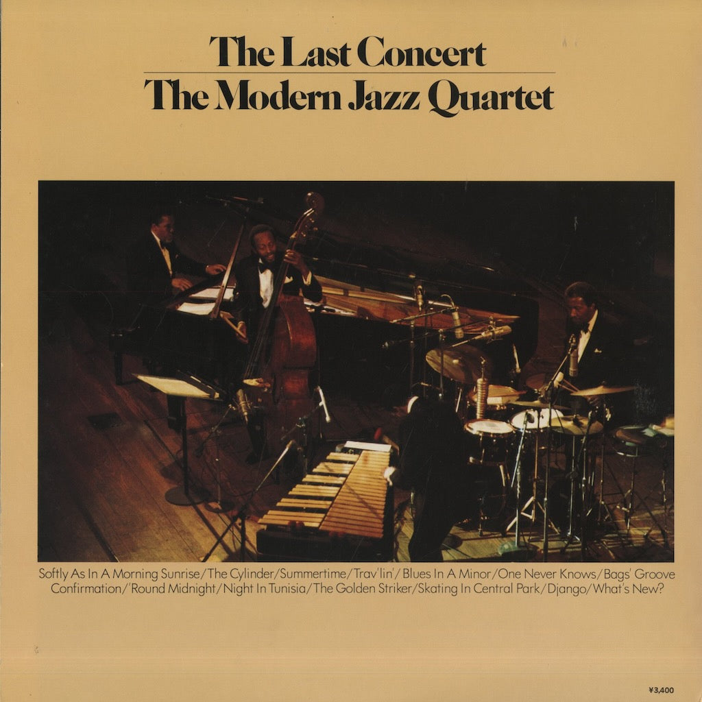 The Modern Jazz Quartet / モダン・ジャズ・カルテット / The Last Concert -2LP (P-5177~8A)