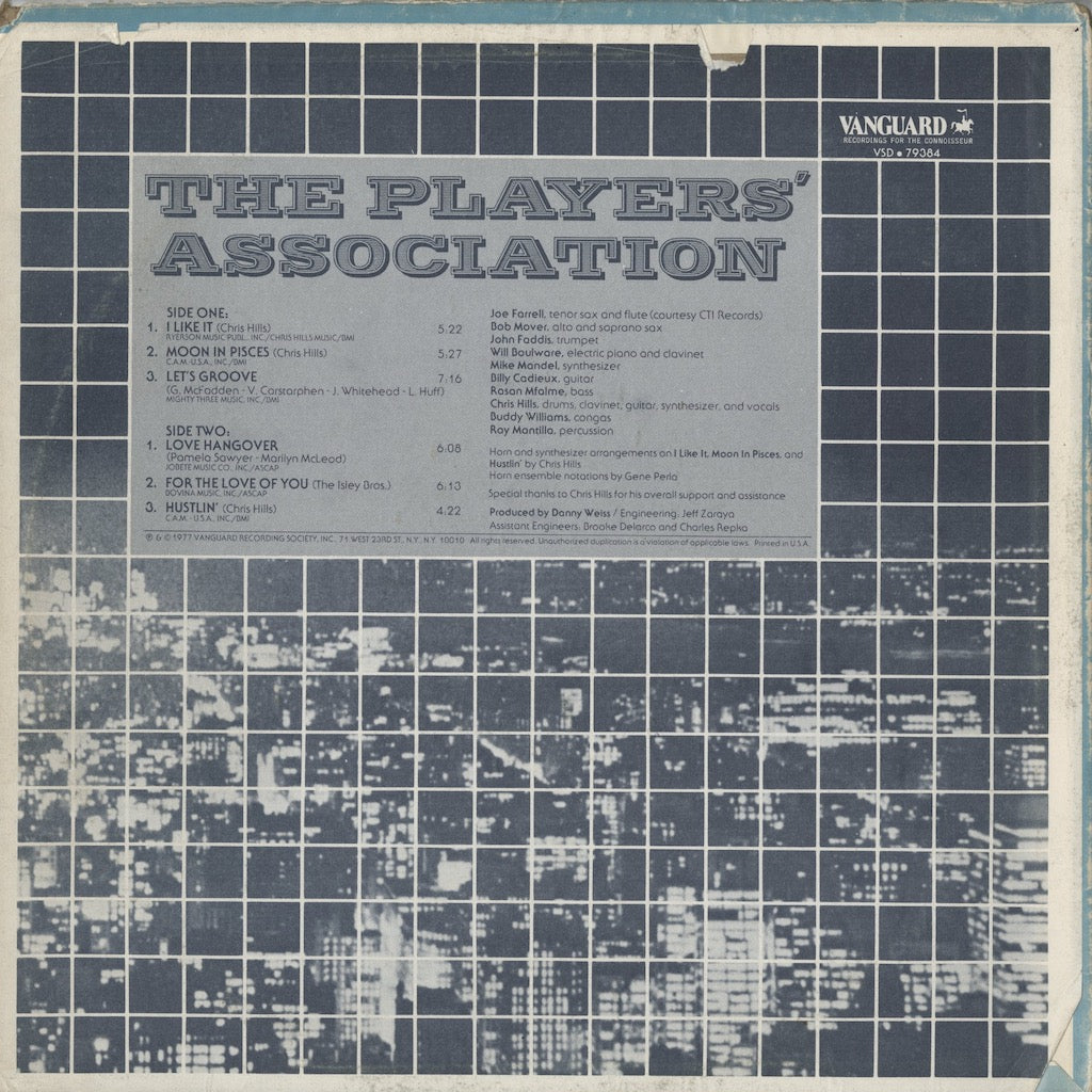 The Players' Association / プレイヤーズ・アソシエイション / The Players' Association (VSD 79384)