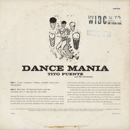 Tito Puente - Dance Mania (LPM-1692) LP 1958 US RCA｜中古LP