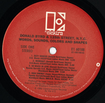 Donald Byrd & 125th Street, N.Y.C. / ドナルド・バード / Words, Sounds, Colors And Shapes (E1 60188)