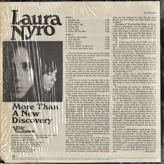 Laura Nyro - More Than A New Discovery (FT 3020) 1967 US Verve Forecast｜中古LP