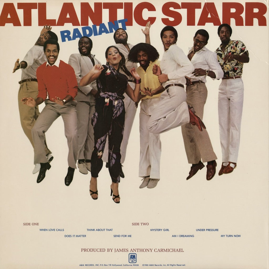 Atlantic Starr - Radiant (SP-4833) 1980 US A&M｜中古LP