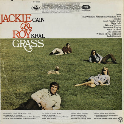 Jackie & Roy - Grass (ST2936) 1968 US Capitol｜中古LP