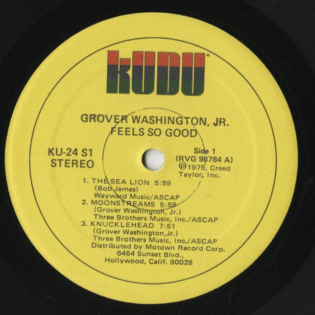 Grover Washington Jr. / グローヴァー・ワシントン・ジュニア / Feels So Good (KU-24 S1)