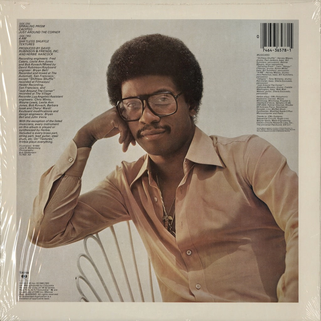 Herbie Hancock - Mr. Hands (JC 36578) LP 1980 US Columbia｜中古LP