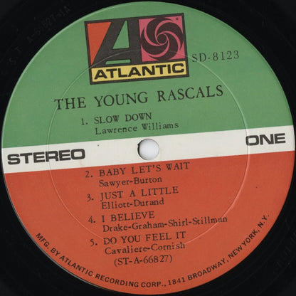 The Young Rascals – The Young Rascals (SD 8123) LP 1968 US Atlantic | 中古LP