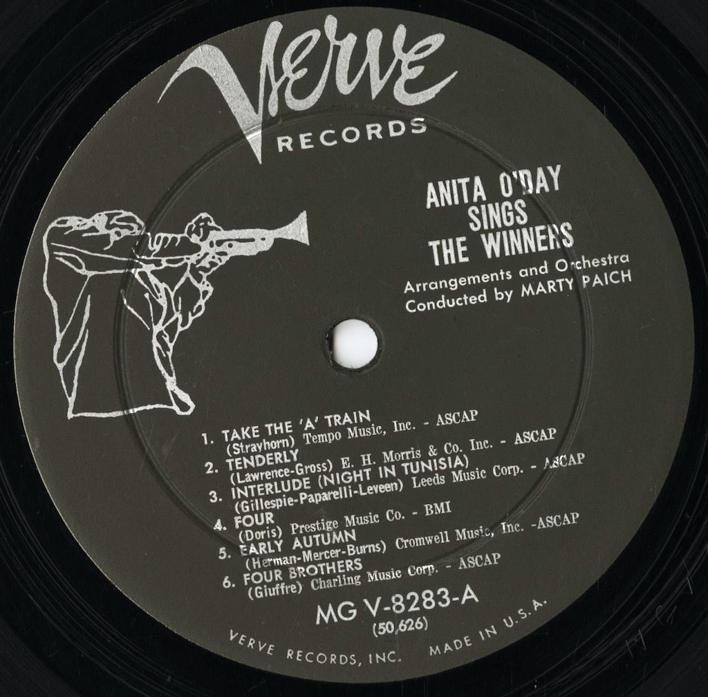 Anita O'Day / Sings The Winners (MG V-8283) 中古レコード 通販