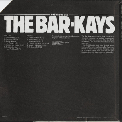 The Bar-Kays / バー・ケイズ / Coldblooded (MPS-8510)