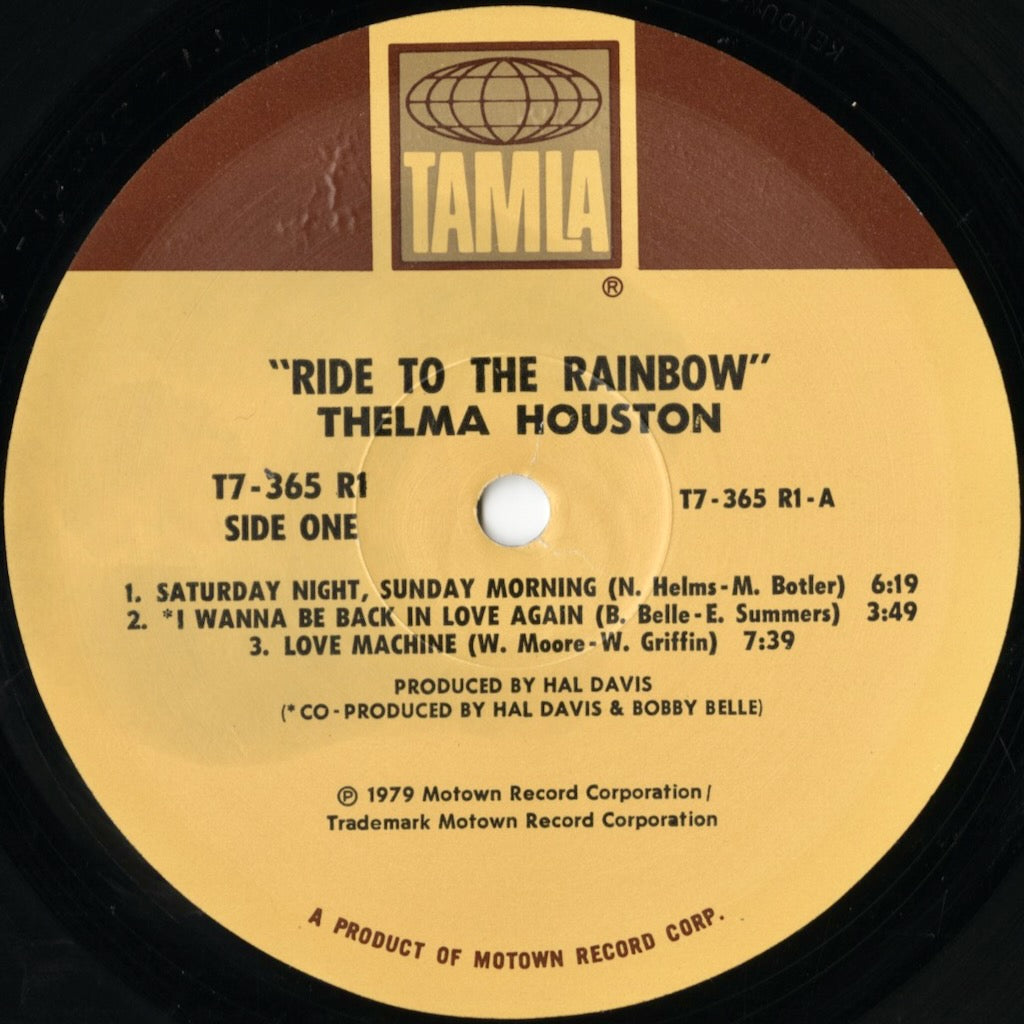 Thelma Houston / テルマ・ヒューストン / Ride To The Rainbow (T7-365R1)