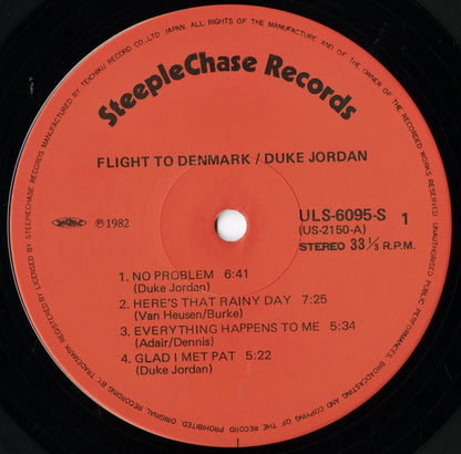 Duke Jordan / デューク・ジョーダン / Flight To Denmark (ULS-6095-S)
