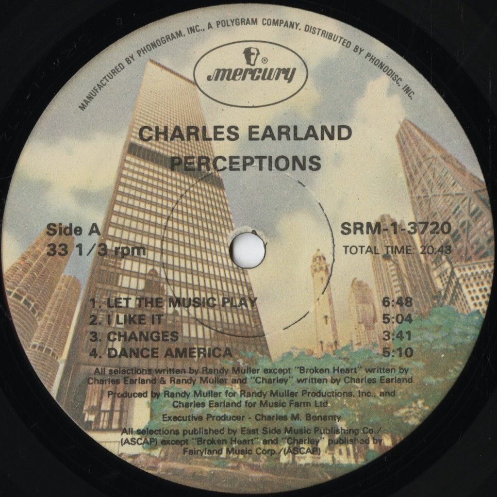 Charles Earland / チャールズ・アーランド / Perceptions (SRM-1-3720)
