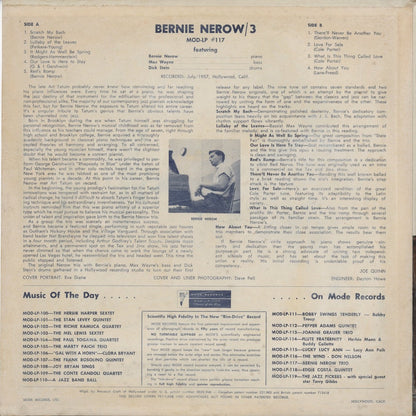 Bernie Nerow / バーニー・ニーロウ / Bernie Nerow Trio (MOD LP #117)
