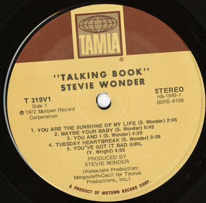 Stevie Wonder / スティーヴィ・ワンダー / Talking Book (T 319L)