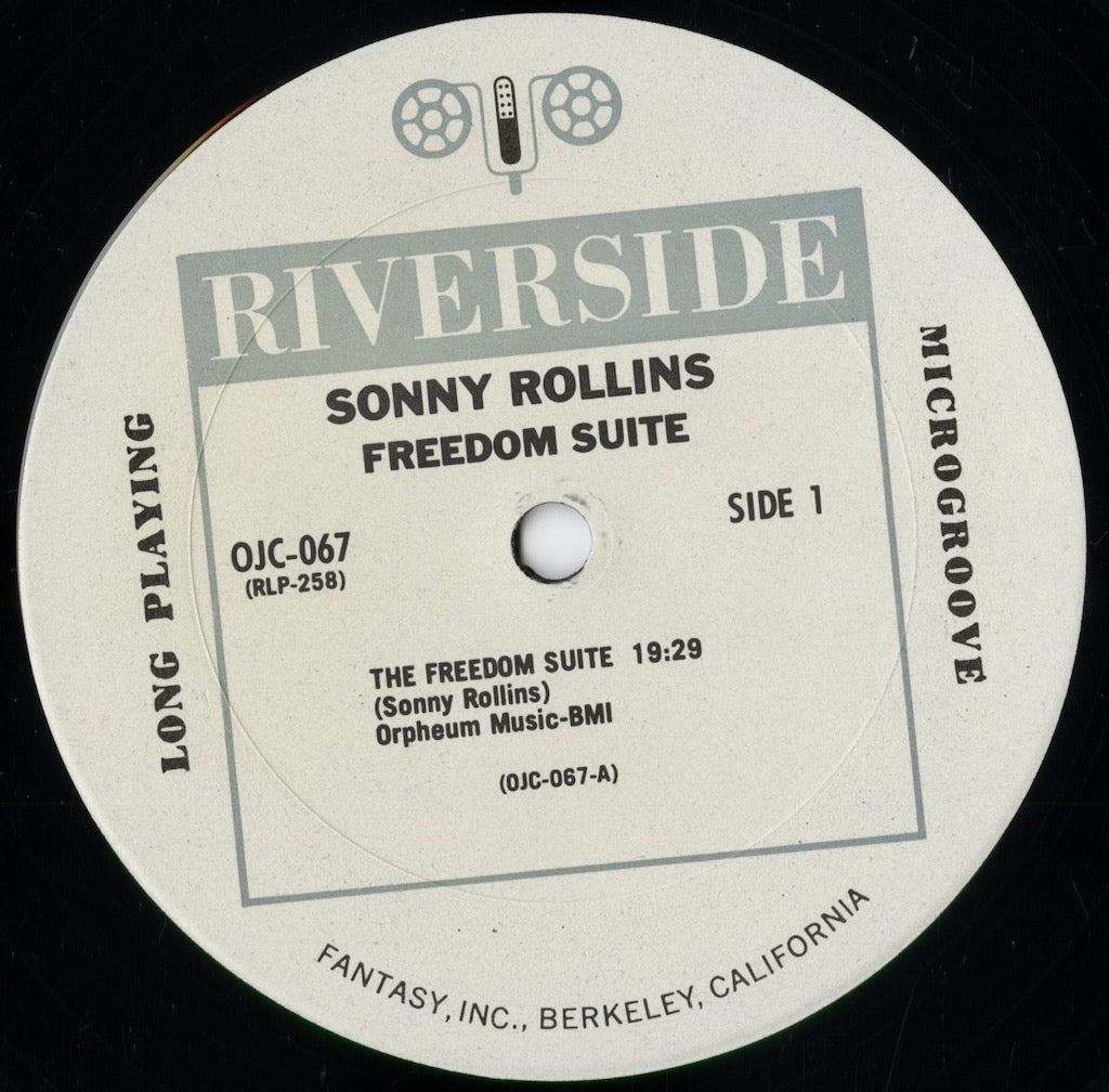 Sonny Rollins - Freedom Suite (OJC-067) 1983 US Riverside / Original Jazz Classics｜中古LP