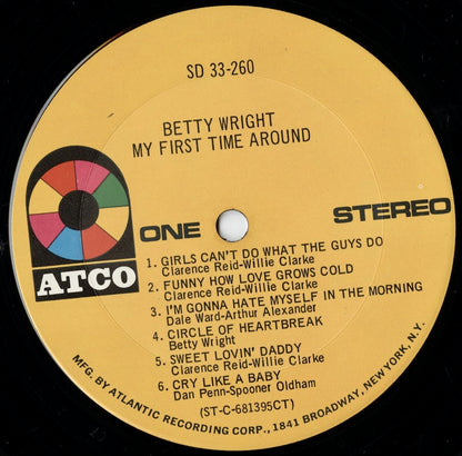 Betty Wright / ベティ・ライト / My First Time Around (SD 33-260)