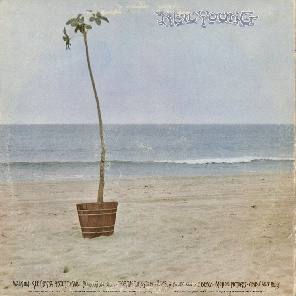 Neil Young - On The Beach (R 2180) LP 1974 US Reprise｜中古LP