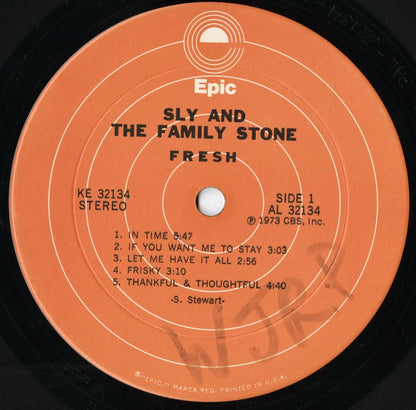 Sly & The Family Stone / スライ＆ザ・ファミリーストーン / Fresh (KE 32134)