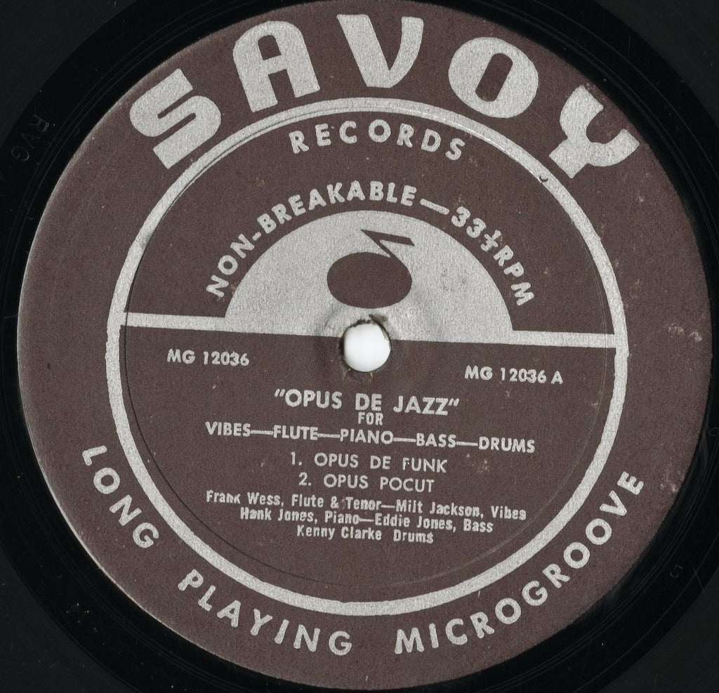 Milt Jackson / ミルト・ジャクソン / Opus De Jazz (MG 12036
