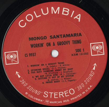 Mongo Santamaria / モンゴ・サンタマリア / Workin' On A Groovy Thing (CS 9937)