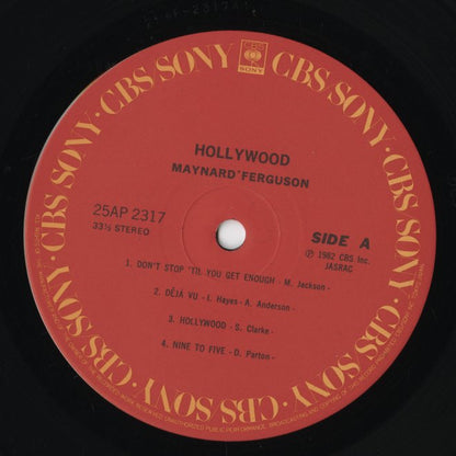 Maynard Ferguson - Hollywood (25AP 2317) LP 1982 JPN CBS/Sony｜中古LP