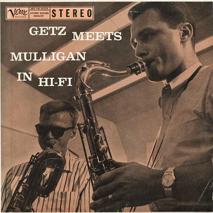 Stan Getz - Gerry Mulligan / スタン・ゲッツ　ジェリー・マリガン / Getz Meets Mulligan In Hi-FI (MG VS-6003)