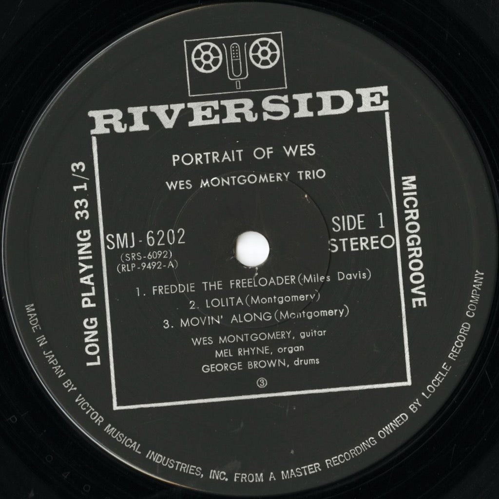 Wes Montgomery / ウェス・モンゴメリー / Portrait Of Wes (SMJ-6202)