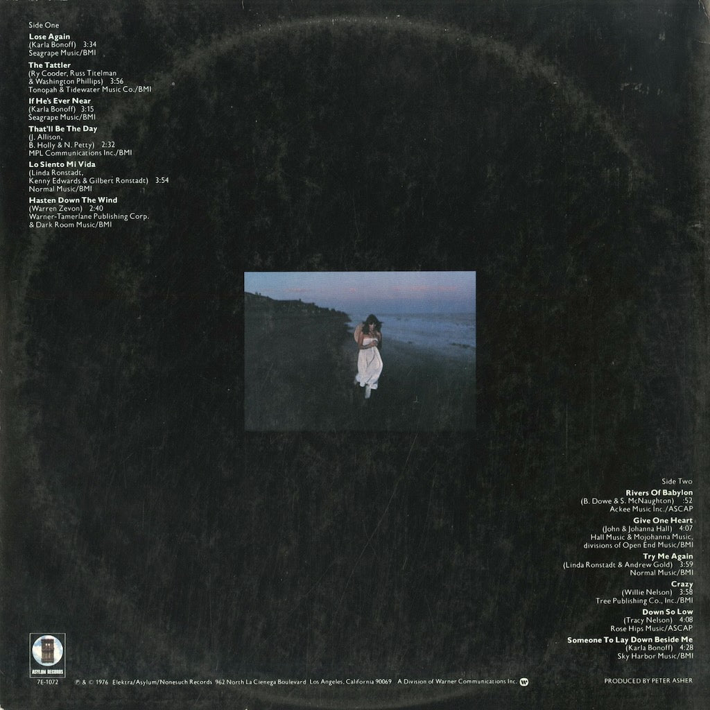 Linda Ronstadt / リンダ・ロンシュタット / Hasten Down The