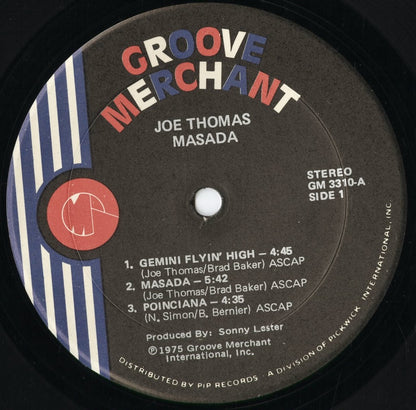 Joe Thomas - Masada (GM 3310) 1975 US Groove Merchant｜中古LP
