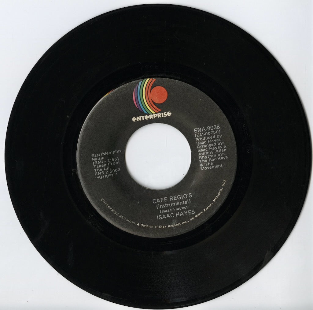 Isaac Hayes / アイザック・ヘイズ / Theme From Shaft / Cafe Regio’s -7 (ENA-9038)