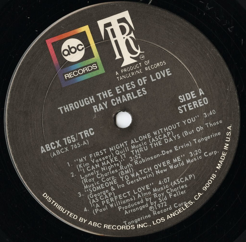 Ray Charles / レイ・チャールズ / Through The Eyes Of Love (ABCX-765)