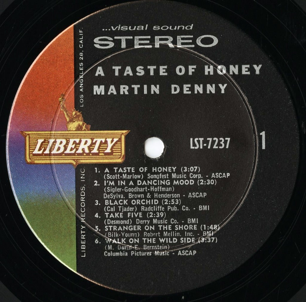 Martin Denny - A Taste Of Honey (LST-7237) 1962 US Liberty STEREO