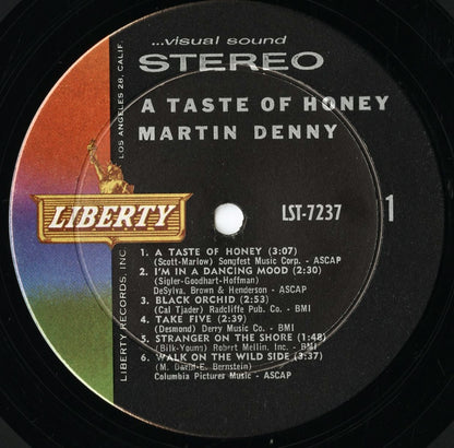 Martin Denny / マーチン・デニー / A Taste Of Honey -STEREO (LST-7237)