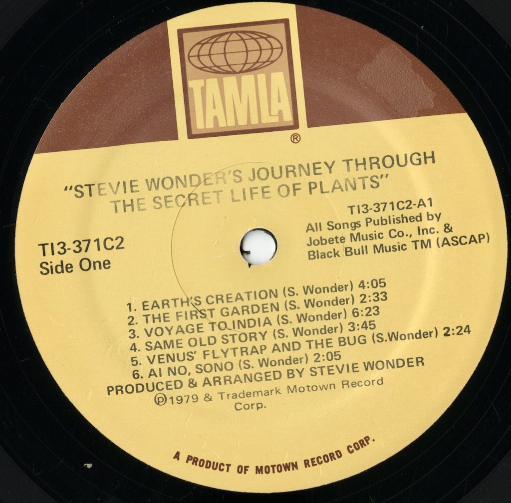 Stevie Wonder / スティーヴィ・ワンダー / Journey Through The Secret Life Of Plants -2LP (TI3-371C2)