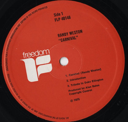 Randy Weston - Carnival Live at Montreaux '74 (FLP 40148) 1975 UK Freedom｜中古LP