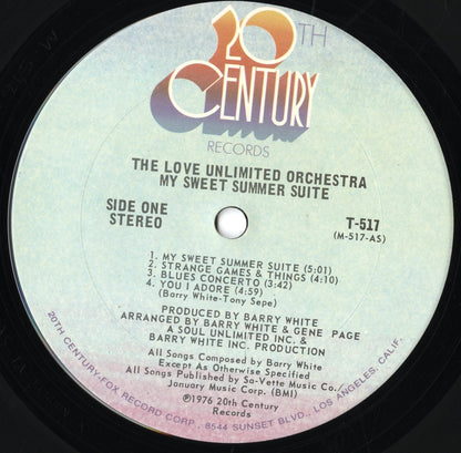 Love Unlimited Orchestra / ラヴ・アンリミテッド・オーケストラ / My Sweet Summer Suite (T-517)