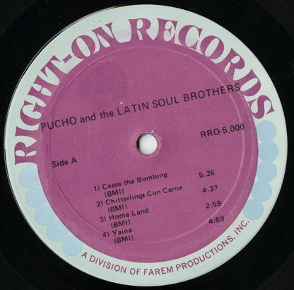 Pucho & The Latin Soul Brothers / プーチョ&ヒズ・ラテン・ソウル・ブラザーズ / Yaina (RRO-5,000) 1971 US Right-Onオリジナル