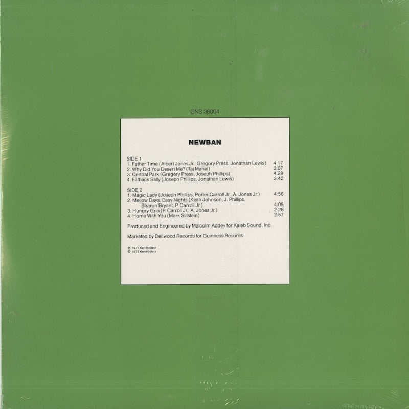 NEWBAN - NEWBAN（S/T）LP レコード Newban / ニューバン / (2006)(GNS 36004) – VOXMUSIC WEBSHOP