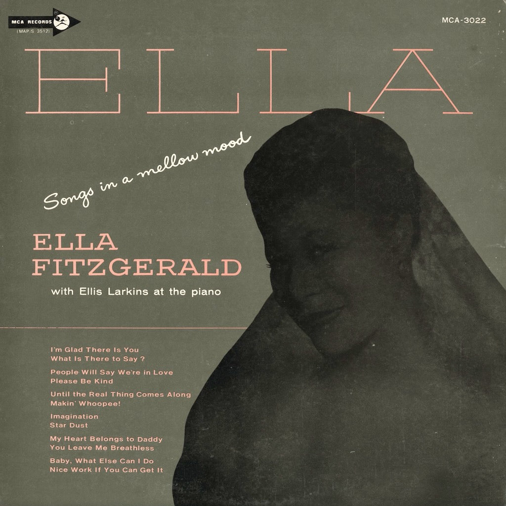 Ella Fitzgerald / Songs In A Mellow Mood (MCA-3022) MCA